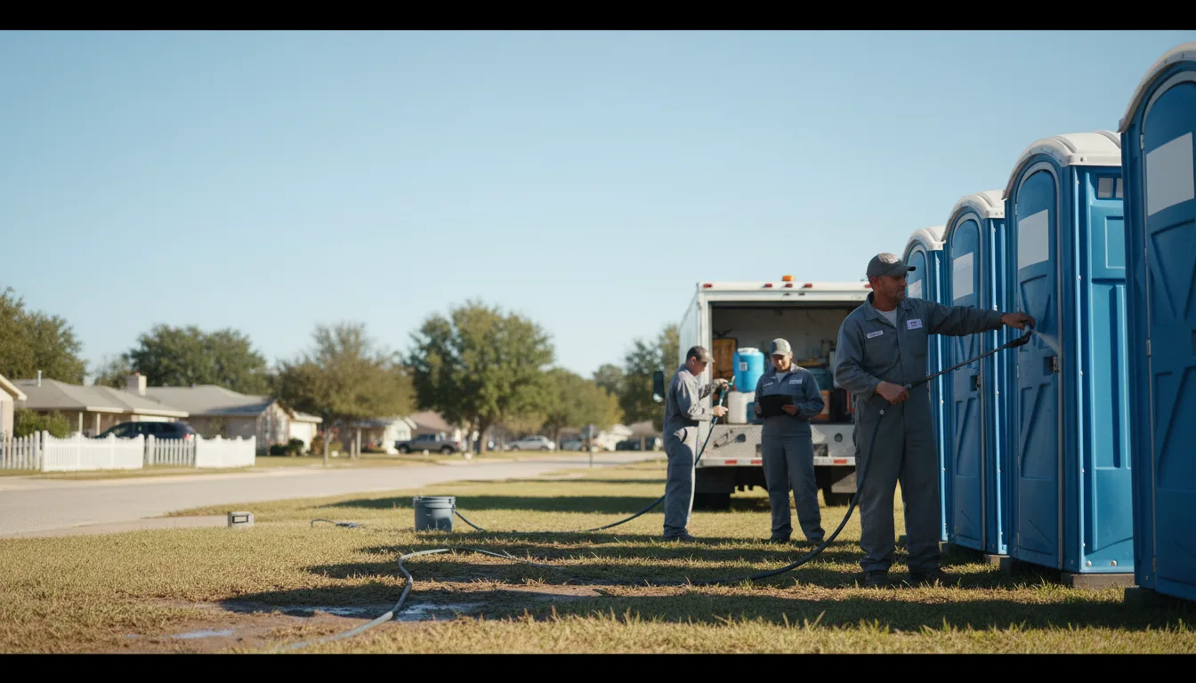 Long-Term Portable Toilet Rental in Bennett, CO near me